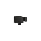 Kohler - Statement Wall-mount handshower holder with supply elbow and check valve - Matte Black