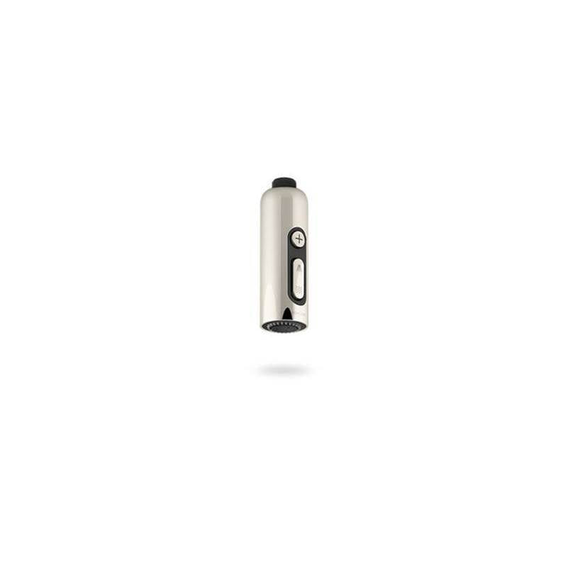 Kohler - Statement Iconic wand two-function handshower, 2.5 gpm - Vibrant Polished Nickel