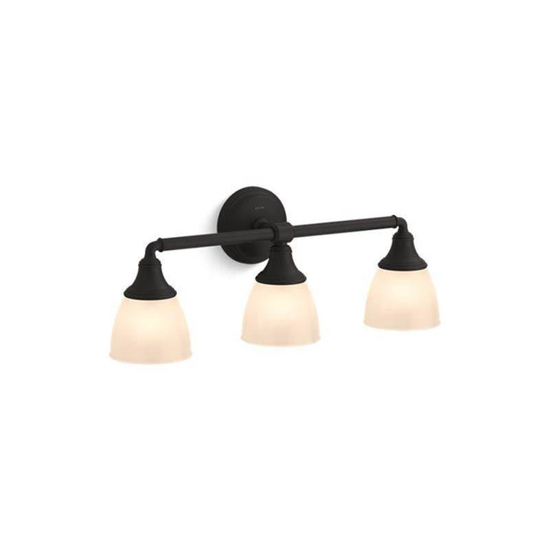 Kohler - Devonshire Three-light sconce - Matte Black