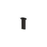 Kohler - Statement 5'' ceiling-mount two-function rainhead arm and flange - Matte Black