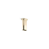 Kohler - Statement 5'' ceiling-mount two-function rainhead arm and flange - French Gold