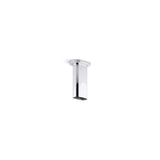 Kohler - Statement 5'' ceiling-mount two-function rainhead arm and flange - Polished Chrome