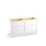 Kohler - ArtifactsE 60'' bathroom vanity cabinet - Linen White