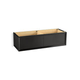 Kohler - Enivo 60'' wall-hung bathroom vanity cabinet - Gloss Black