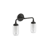 Kohler - Artifacts Two-light sconce - Matte Black