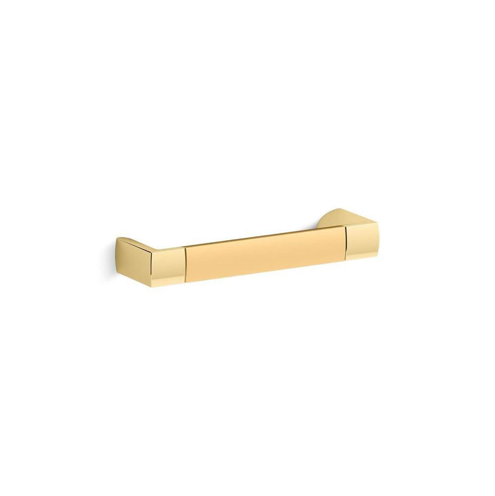 Kohler - Seer 4'' cabinet pull - Vibrant Brushed Moderne Brass
