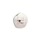 Kohler - Occasion MasterShower temperature control valve trim with cross handle - Vibrant Polished Nickel