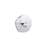 Kohler - Occasion MasterShower temperature control valve trim with cross handle - Polished Chrome