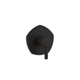 Kohler - Occasion MasterShower temperature control valve trim with lever handle - Matte Black