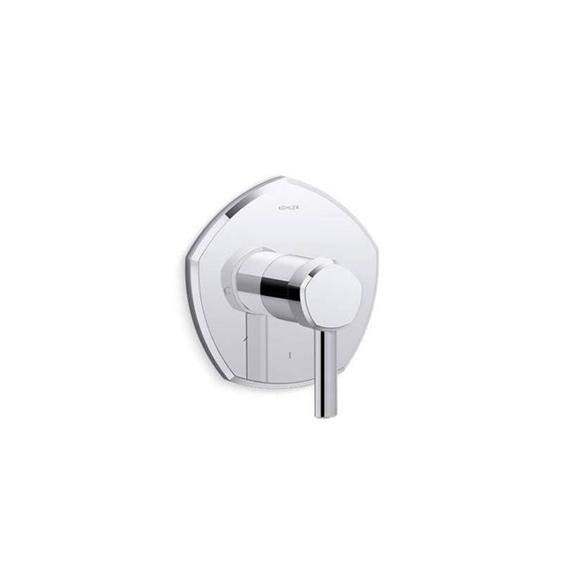 Kohler - Occasion MasterShower temperature control valve trim with lever handle - Polished Chrome