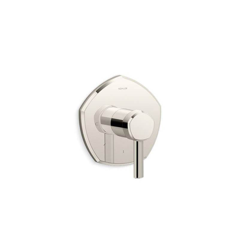 Kohler - Occasion MasterShower temperature control valve trim with lever handle - Vibrant Polished Nickel
