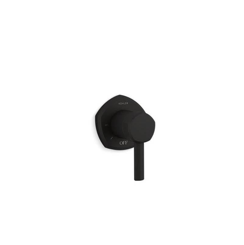Kohler - Occasion MasterShower volume control valve trim with lever handle - Matte Black