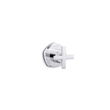 Kohler - Occasion MasterShower transfer valve trim with cross handle - Polished Chrome