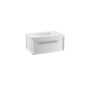 Kohler - Enivo 36'' wall-hung bathroom vanity cabinet with sink and quartz top - White