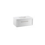 Kohler - Lodern 36'' wall-hung bathroom vanity cabinet with sink and quartz top - Linen White