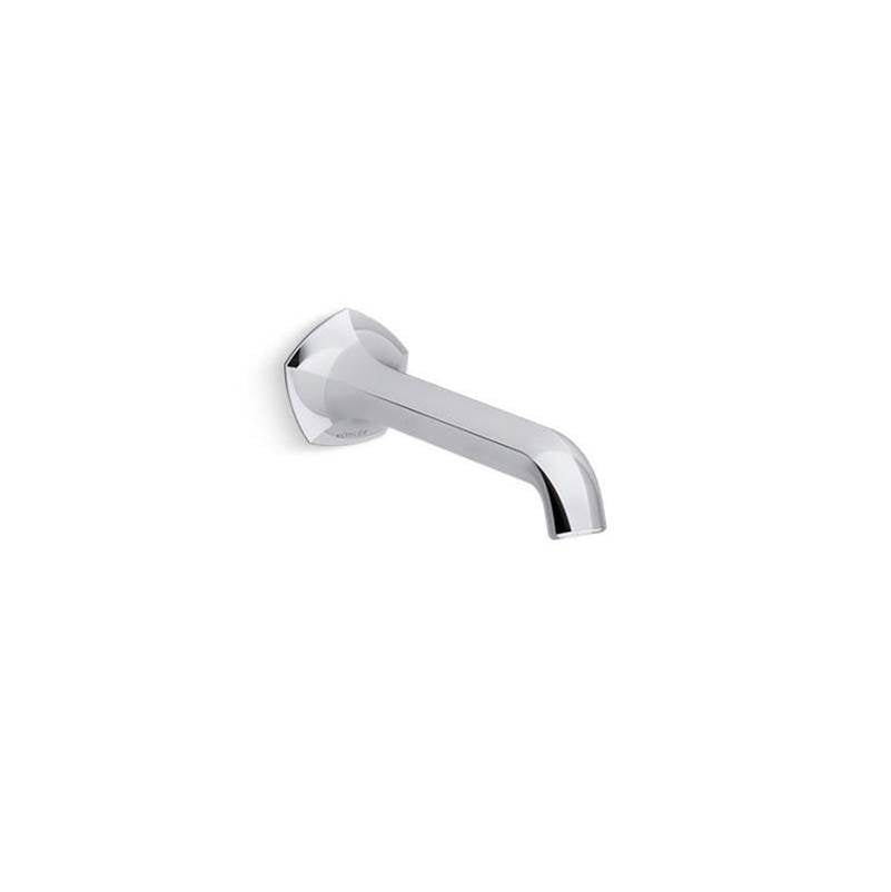 Kohler - Occasion Wall-mount bathroom sink faucet spout with Straight design, 1.2 gpm - Polished Chrome
