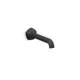 Kohler - Occasion Wall-mount bathroom sink faucet spout with Straight design, 1.2 gpm - Matte Black