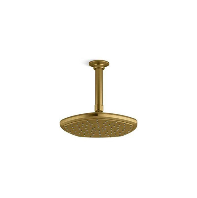 Kohler - Occasion 8'' single-function rainhead, 2.5 gpm - Vibrant Brushed Moderne Brass