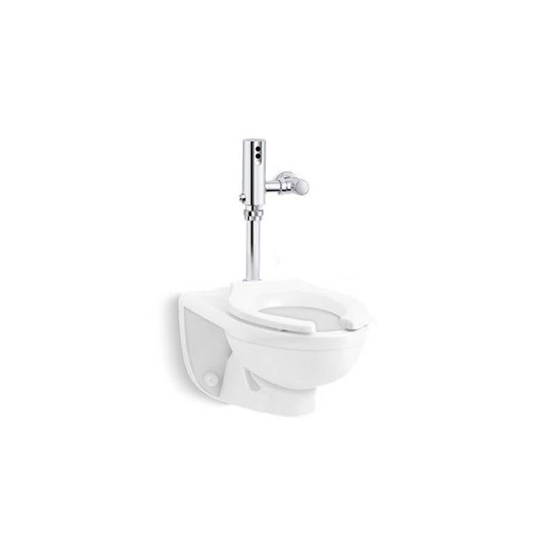 Kohler - KingstonE Ultra Commercial toilet with Mach Tripoint touchless 1.28 gpf HES-powered flushometer