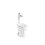Kohler - WellcommeE Ultra Commercial antimicrobial toilet with Mach Tripoint touchless 1.0 gpf HES-powered flushometer