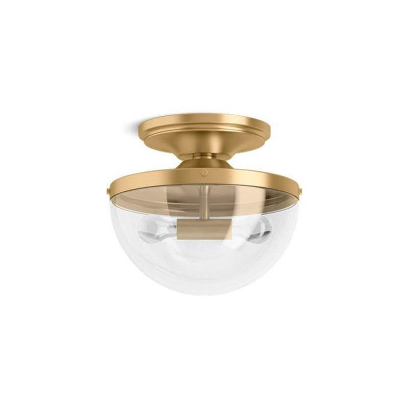 Kohler - BelleraE 15'' flush-mount - Brushed Moderne Brass