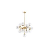 Kohler - BelleraE 32'' chandelier - Brushed Moderne Brass