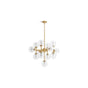 Kohler - BelleraE 32'' chandelier - Brushed Moderne Brass