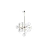 Kohler - BelleraE 32'' chandelier - Polished Nickel