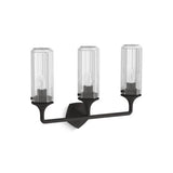 Kohler - Occasion Three-light sconce - Matte Black
