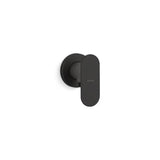 Kohler - Statement Wall-mount wand handshower holder with supply elbow and check valve - Matte Black