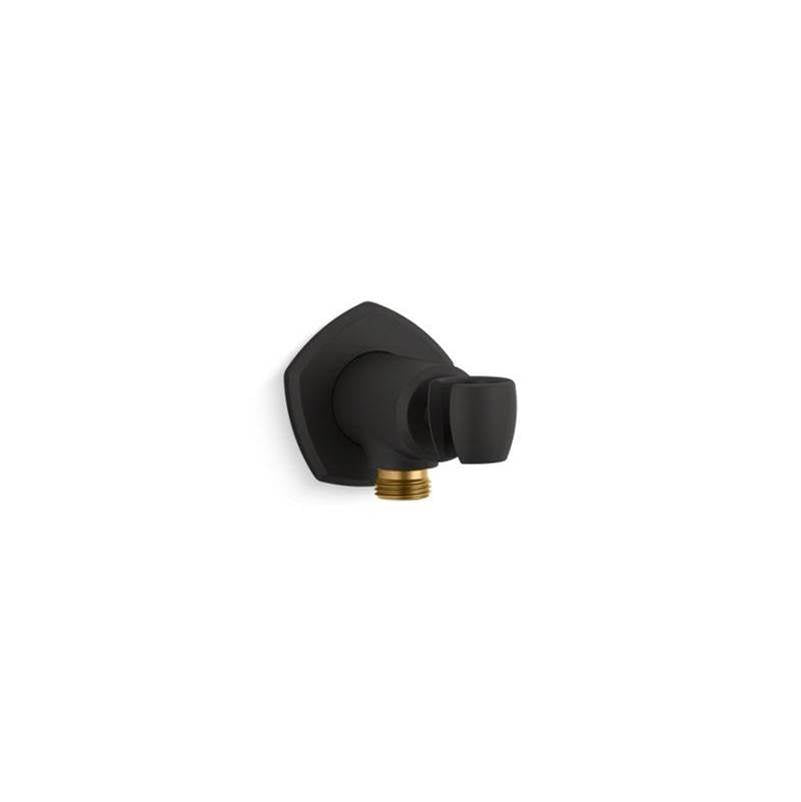 Kohler - Occasion Wall-mount handshower holder with supply elbow and check valve - Matte Black