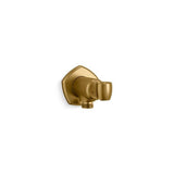 Kohler - Occasion Wall-mount handshower holder with supply elbow and check valve - Vibrant Brushed Moderne Brass