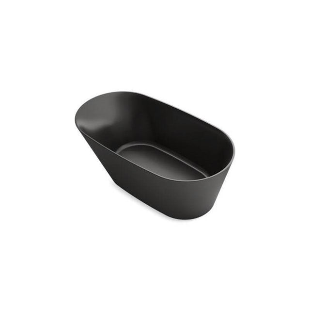 Kohler - Brazn 66'' x 35'' freestanding bath - Honed Black