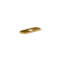 Kohler - Occasion Escutcheon plate - Vibrant Brushed Moderne Brass