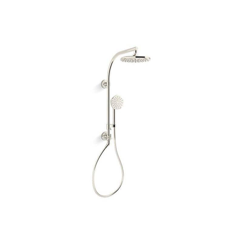 Kohler - OccasionE HydroRail-R shower column kit, 1.75 gpm - Vibrant Polished Nickel