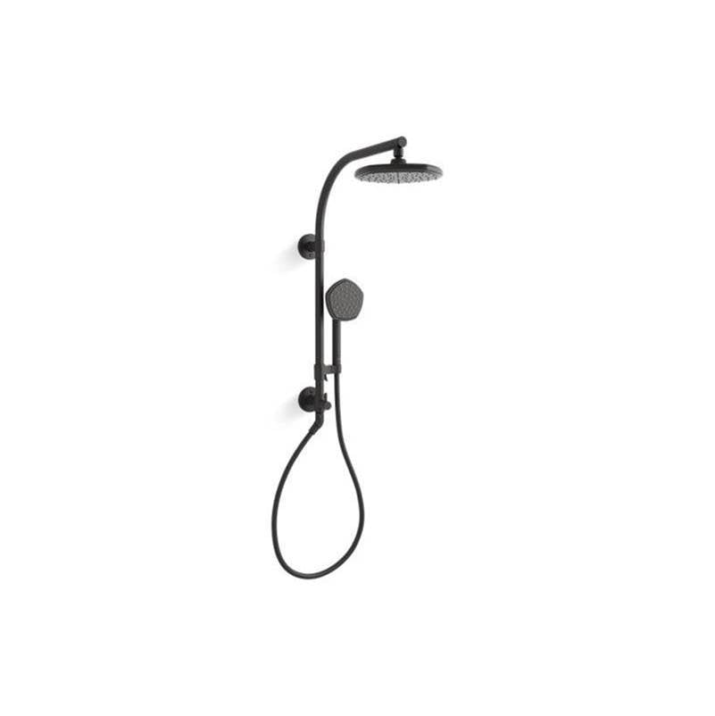 Kohler - OccasionE HydroRail-R shower column kit, 1.75 gpm - Matte Black