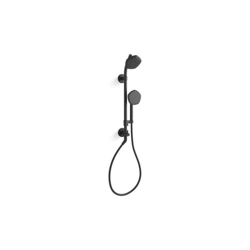 Kohler - OccasionE HydroRail-S shower column kit, 1.75 gpm - Matte Black