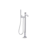 Kohler - Occasion Floor-mount bath filler trim with handshower - Polished Chrome