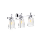 Kohler - Riff Three-light sconce - Polished Chrome