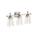 Kohler - Riff Three-light sconce - Brushed Nickel
