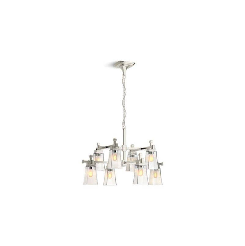 Kohler - Riff 35'' chandelier - Polished Nickel