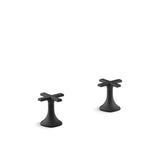 Kohler - Occasion Cross bathroom sink faucet handles - Matte Black