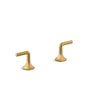 Kohler - Occasion Lever bathroom sink faucet handles - Vibrant Brushed Moderne Brass