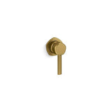Kohler - Occasion Wall-mount bathroom sink faucet handle - Vibrant Brushed Moderne Brass