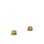 Kohler - Occasion Knob bathroom sink faucet handles - Vibrant Brushed Moderne Brass