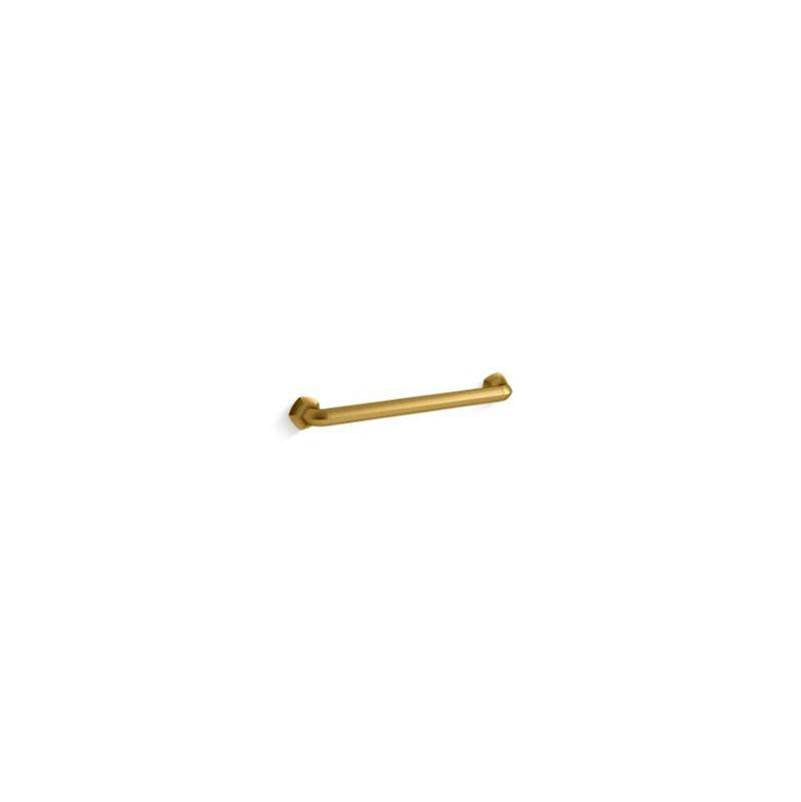 Kohler - Occasion 18'' grab bar - Vibrant Brushed Moderne Brass