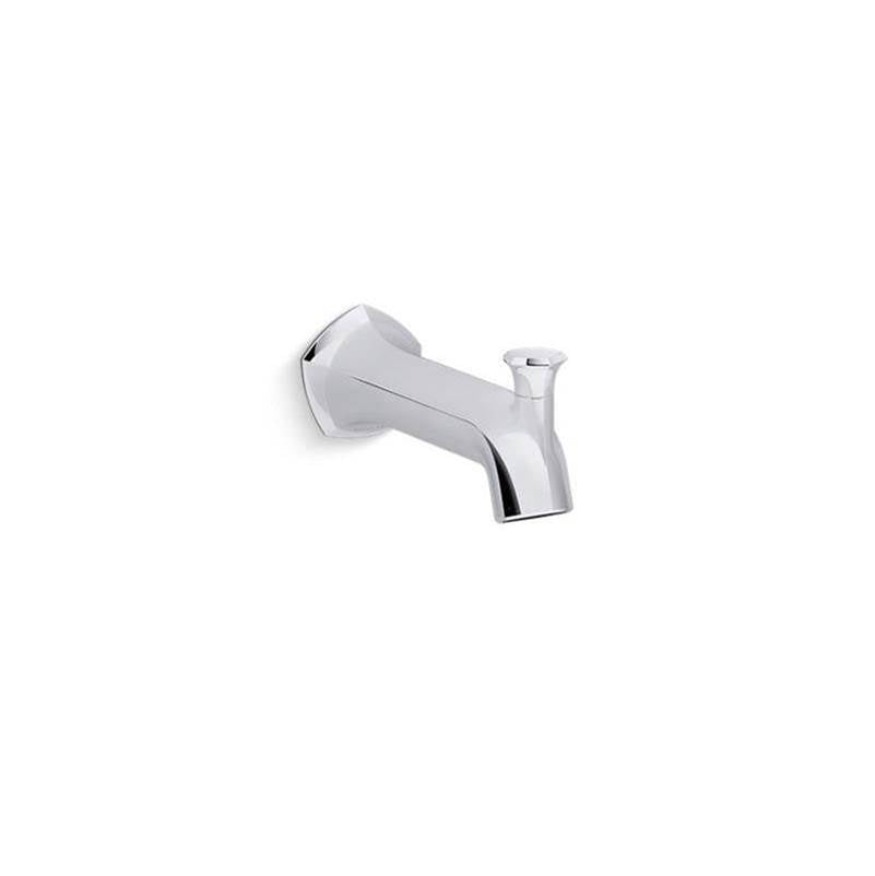 Kohler - Occasion Wall-mount bath spout with Straight design and diverter - Polished Chrome