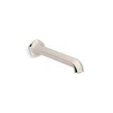 Kohler - Occasion Wall-mount bath spout with Straight design, 12'' - Vibrant Polished Nickel