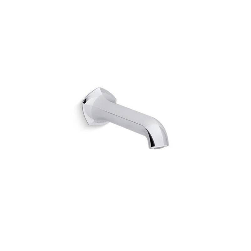 Kohler - Occasion Wall-mount bath spout with Straight design, 8'' - Polished Chrome