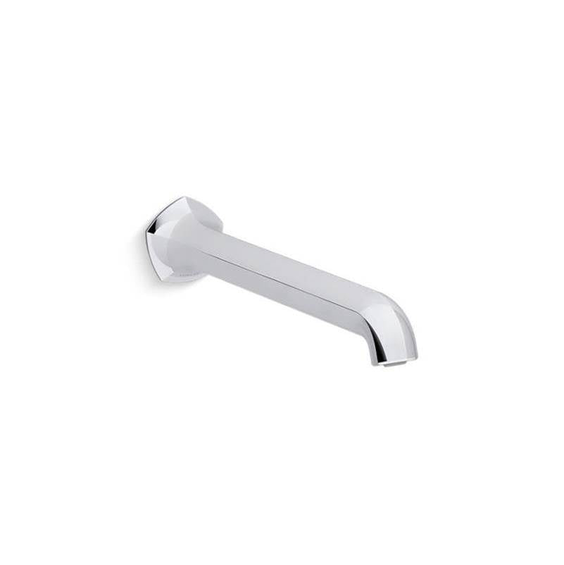 Kohler - Occasion Wall-mount bath spout with Straight design, 12'' - Polished Chrome